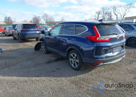 2019 Honda Cr-V Ex из США, поврежденный, VIN 2HKRW2H52KH611834